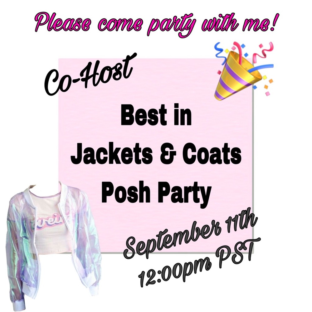 Excited to be co-hosting my first Posh 🎈Party🎉